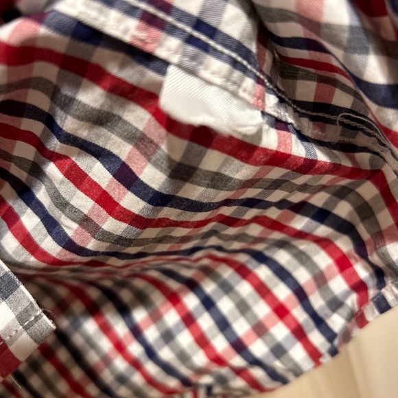 Untuckit men’s button up checked shirt - Picture 6 of 6